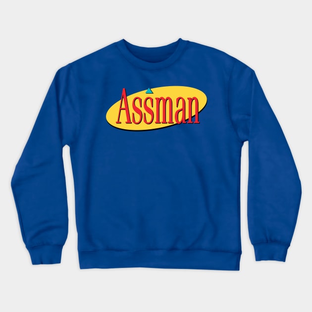 Assman Crewneck Sweatshirt by Apgar Arts